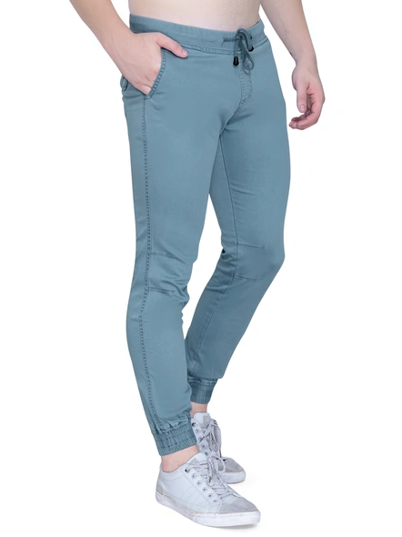 FLAGS Men's Relax Fit Joggers Pant (047-JGGR)-34-Skyblue-1