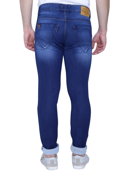 JACKWIN Men's Jeans-34-Carbon Blue-3