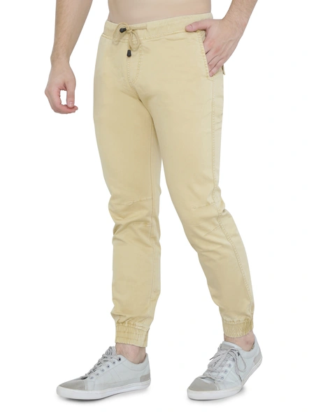 FLAGS Men's Relax Fit Joggers Pant (047-JGGR)-38-Almond-2