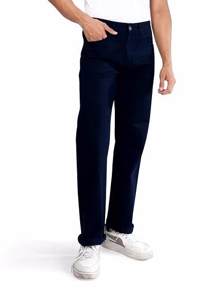 FLAGS Men's Jeans Silky Denim (Ram-Basic)-30-30-MNBlue-MNBlue-4