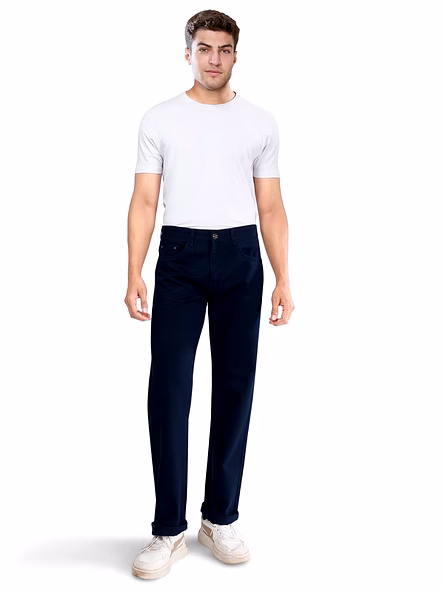 FLAGS Men's Jeans Silky Denim (Ram-Basic)-30-30-MNBlue-MNBlue-6