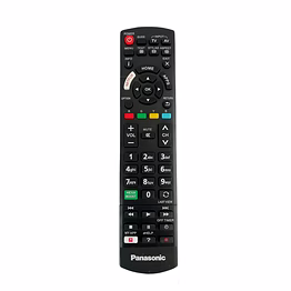supratech electronics supratech remote control compatible with panasonic lcd/led smart tvs – replacement remote with netflix & hexa boost keys, backlit buttons | no setup required