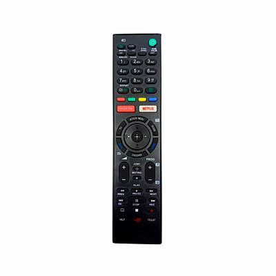 supratech electronics supratech remote control compatible with sony bravia smart tvs – lcd, led, oled, qled, uhd, 4k, android models | netflix, google play & youtube hot keys | no voice