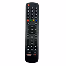 supratech electronics supratech remote control compatible for vu universal hd led lcd tvs | netflix & youtube hotkeys | original replacement remote | no voice function