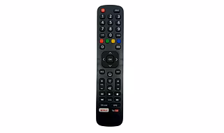 Supratech Remote Control Compatible for VU UNIVERSAL HD LED LCD TVs | Netflix & YouTube Hotkeys | Original Replacement Remote | No Voice Function