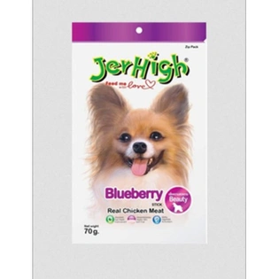 Jerhigh Real Chicken Meat Blueberry Stick