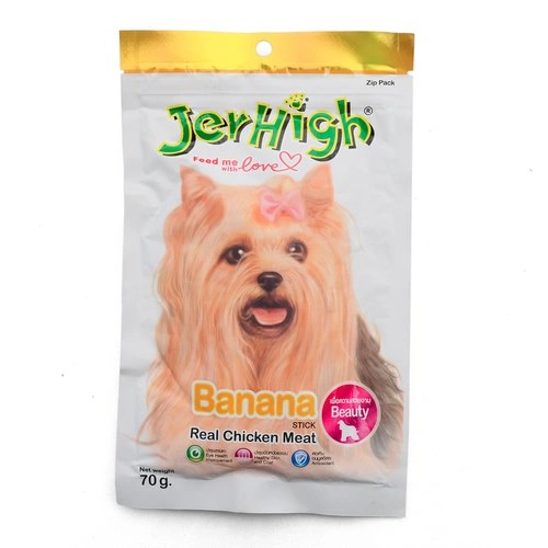 Jerhigh Real Chicken Meat Banana Stick-1072