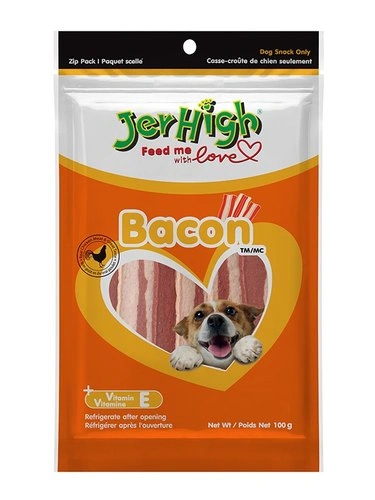 Jerhigh Bacon 100g Made Of Real Chicken Meat-1074