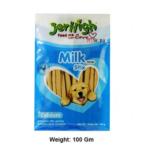 Jerhigh Milky 100g Made Of Real Chicken Meat-1075