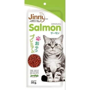 Jinny Salmon Flavored Cat Snack