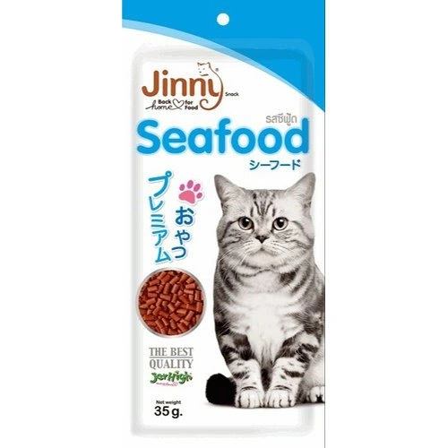 Jinny Seafood Flavored Cat Snack-1086