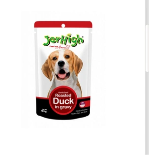 Jerhigh Roasted Duck In Gravy Pouch Wet Food