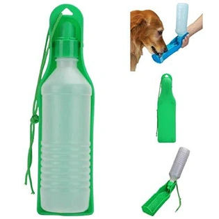 Emily Pets Small Pet Travel Water Bottle (500Ml) Bowl for Dogs, Cats, Meerscheine, Hamster, Lamb, Goat, Sheep
