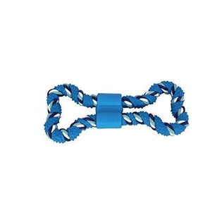 Non-Toxic Durable Teething Playing Dog Tug Toy Chew Toy for Dog Puppy (Blue)