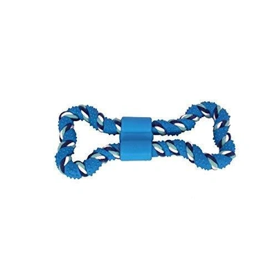 Non-Toxic Durable Teething Playing Dog Tug Toy Chew Toy for Dog Puppy (Blue)