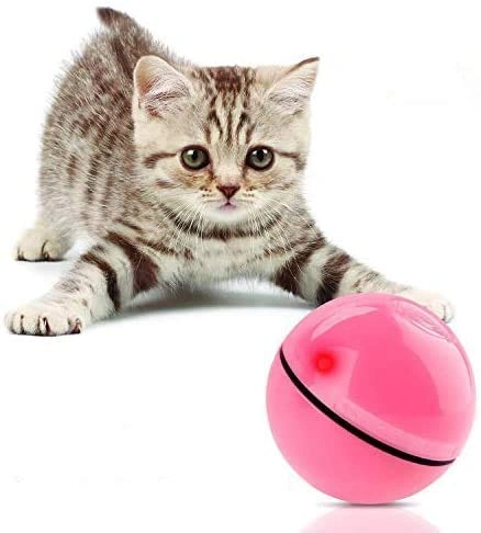 Electric USB Rechargeable LED Light Toy Ball for cat-1272