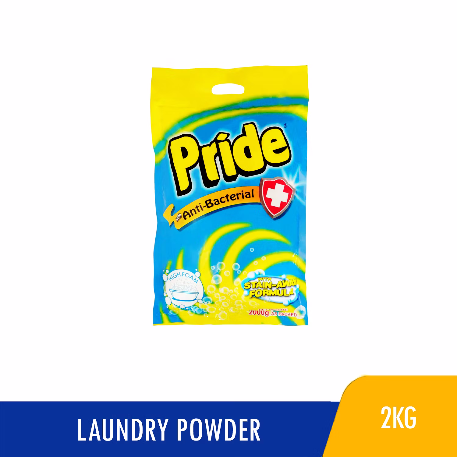Pride Detergent Powder All Purpose with StainAway Formula 2kg Tagum Mall