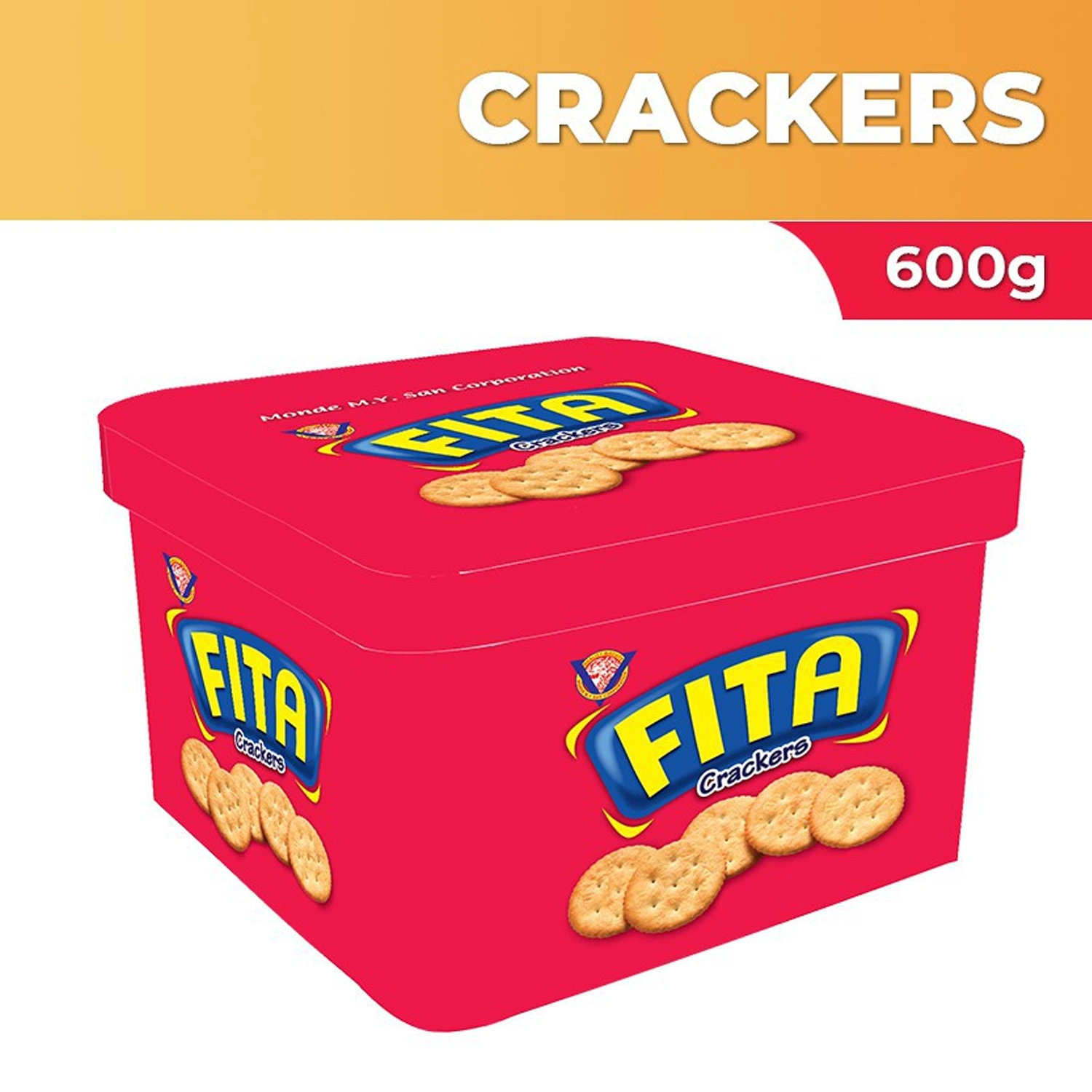 Fita Crackers in Plastic 600g Tagum Mall