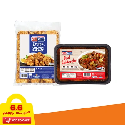 SAVE P80 Purefoods Heat & Eat Chicken Karaage 450g & Purefoods Heat ...