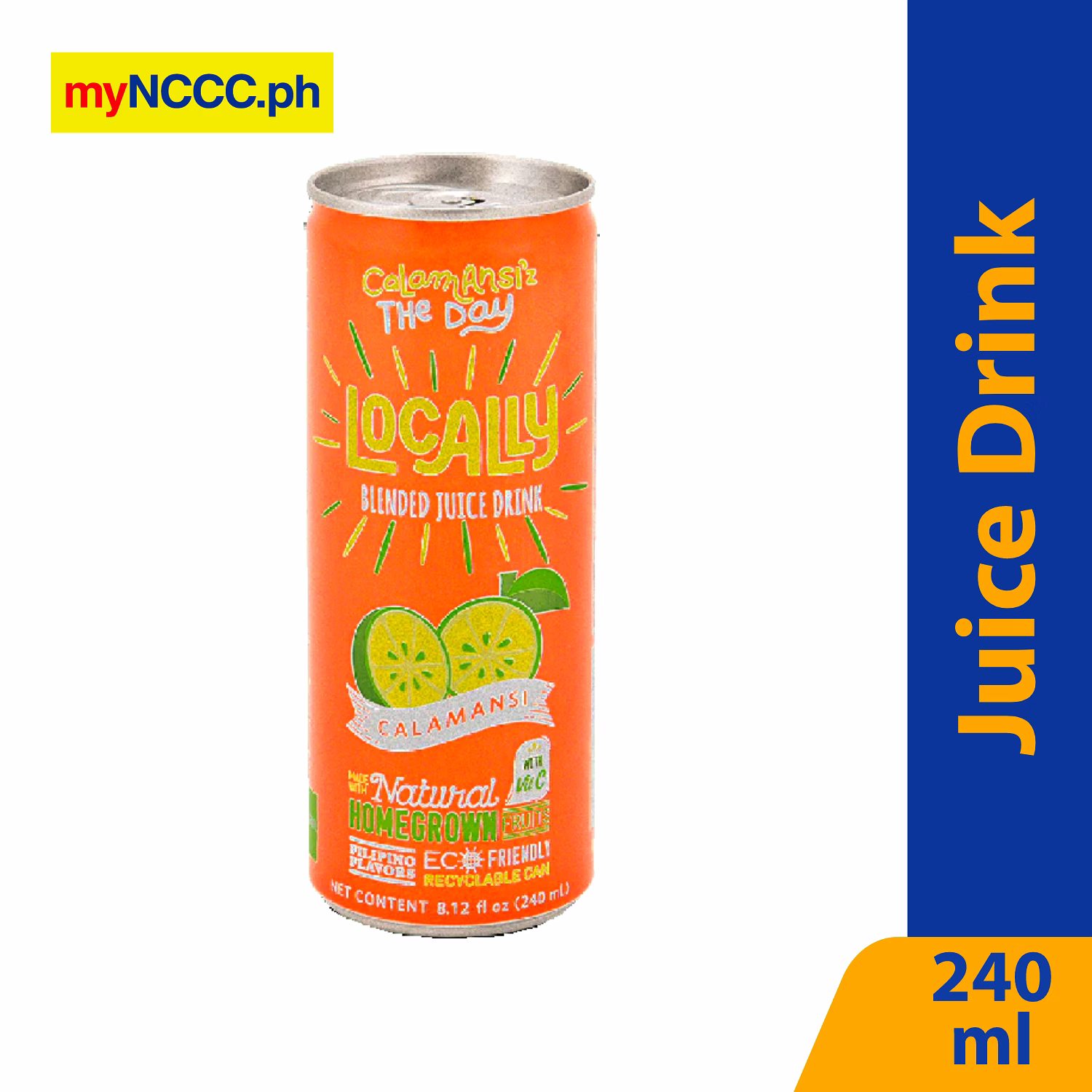 Locally Blended Juice Drink Calamansi 240ml Tagum Mall