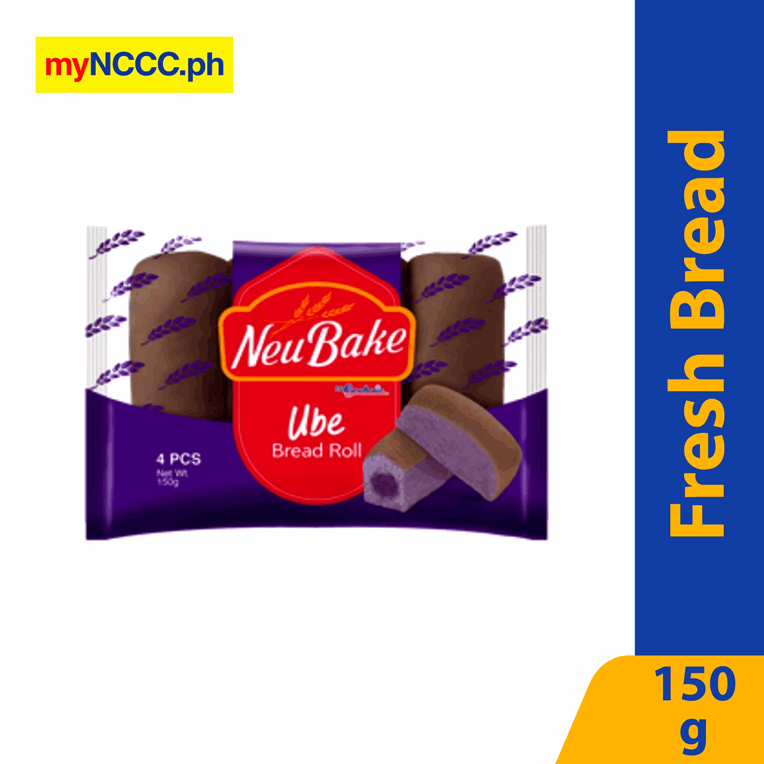 Neu Bake Ube Bread Roll 150g Tagum Mall