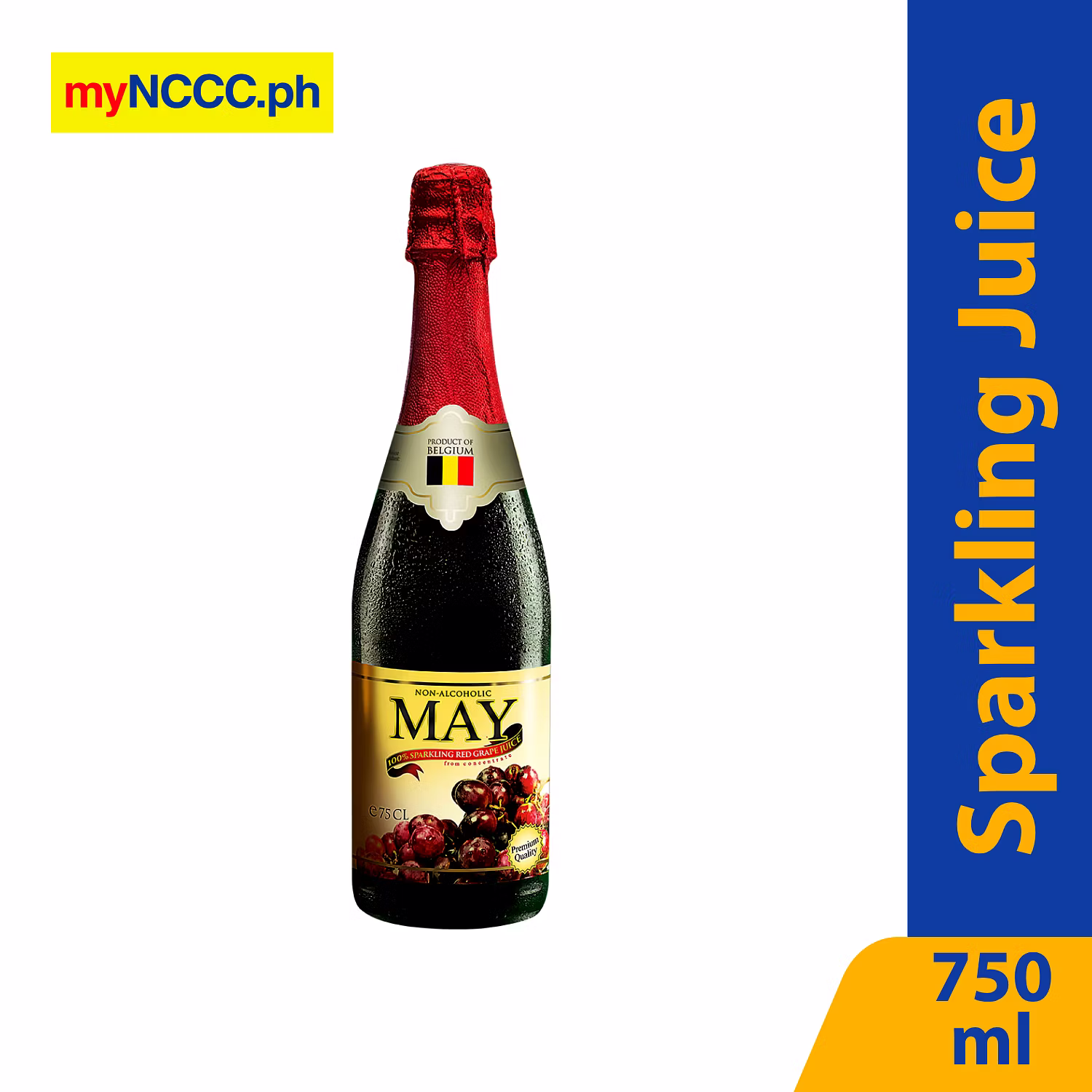 May 100 Sparkling Red Grape Juice 750ml Tagum Mall