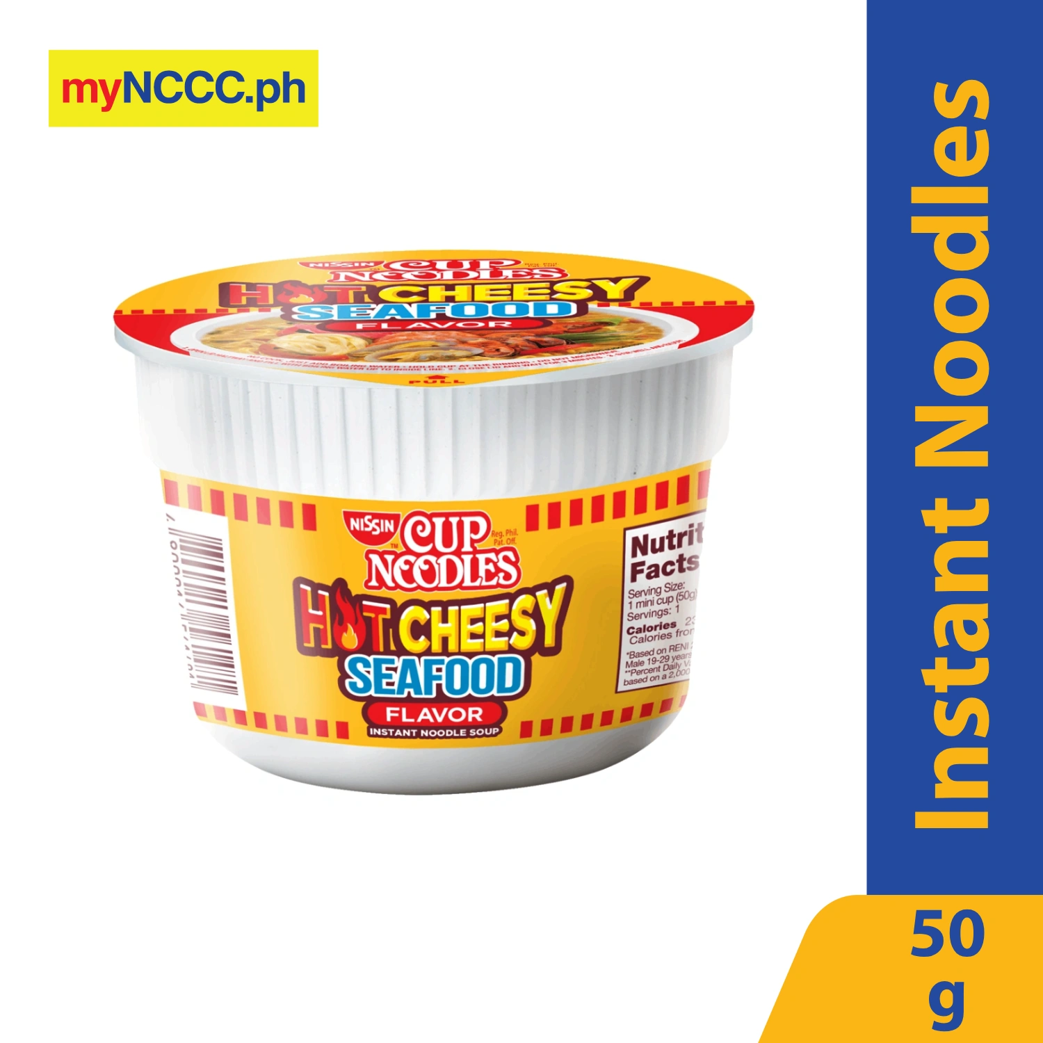 Nissin Mini Cup Noodles Creamy Seafood 45g