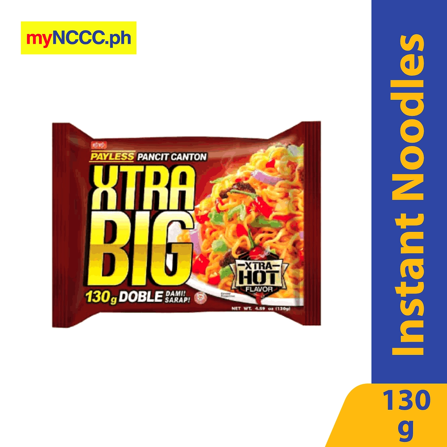 Payless Pancit Canton Xtra Big Hot Chili Pouch 130g Tagum Mall