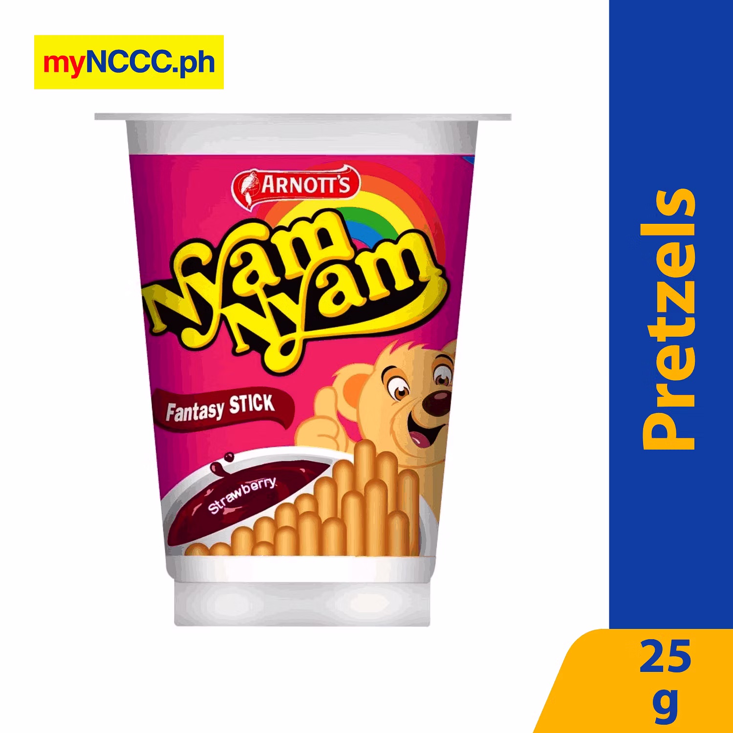 Nyam Nyam Fantasy Stick Strawberry 25g Tagum Mall