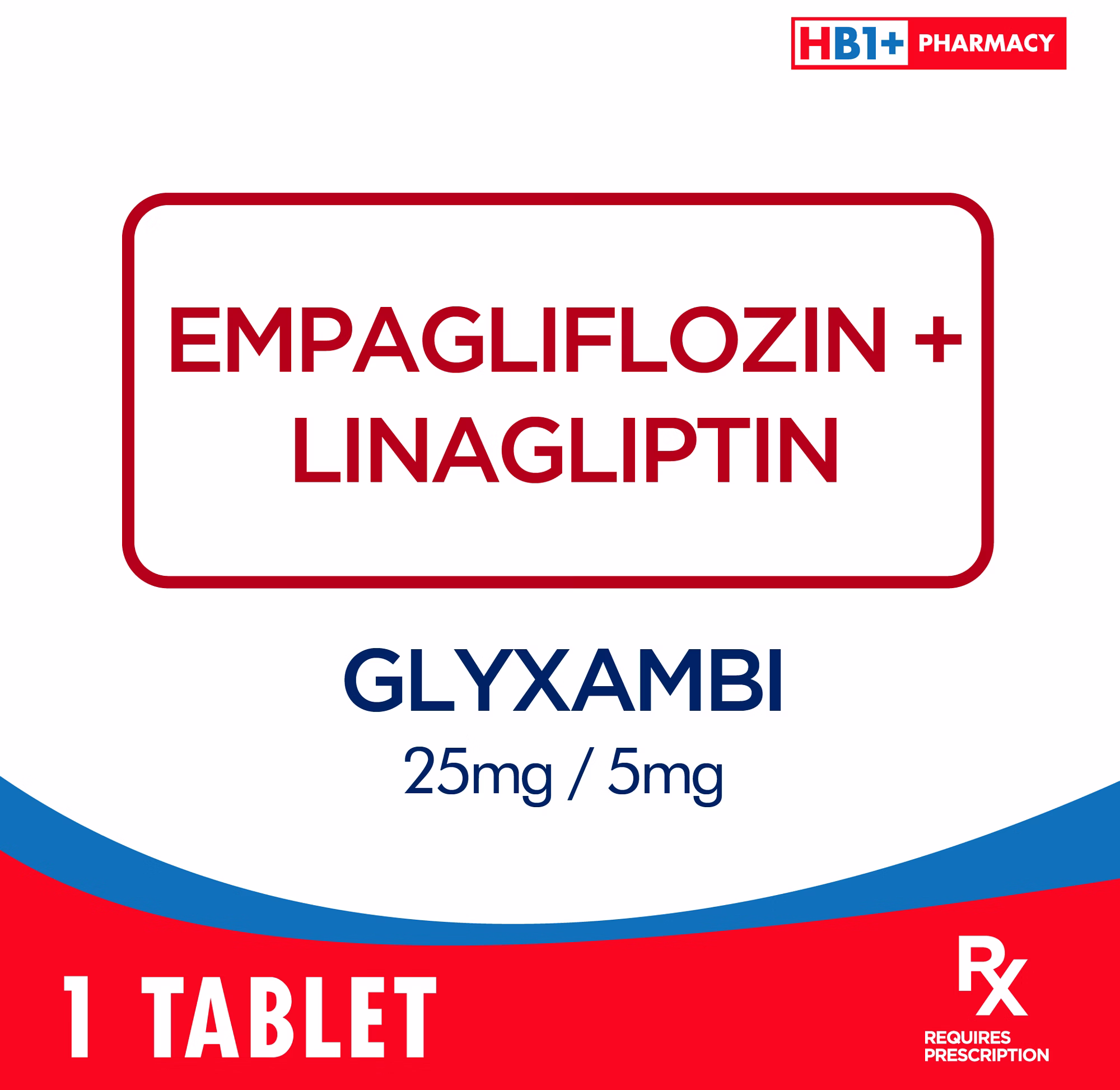 Glyxambi 25mg / 5mg Tablet Tagum Mall