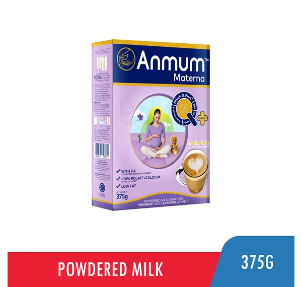 Anmum Materna Powdered Milk Drink Mocha Latte 375g - | Tagum Mall