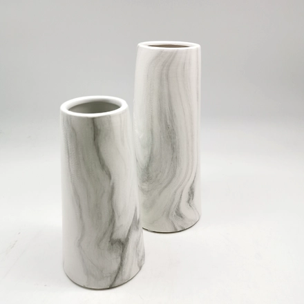 Home Décor White Cermic Vase HS-11554468