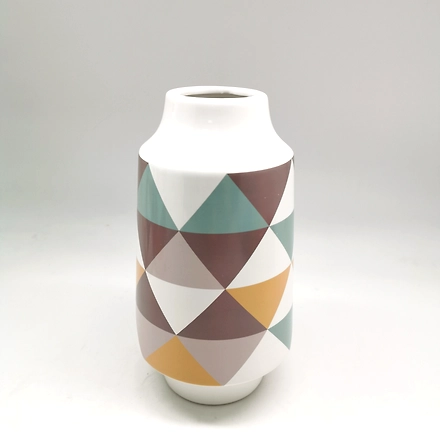 Home Décor Multi Color Cermic Vase HS-11554419