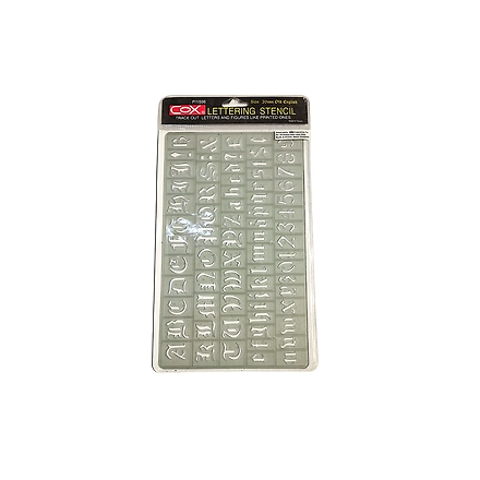 Cox Lettering Guide-1