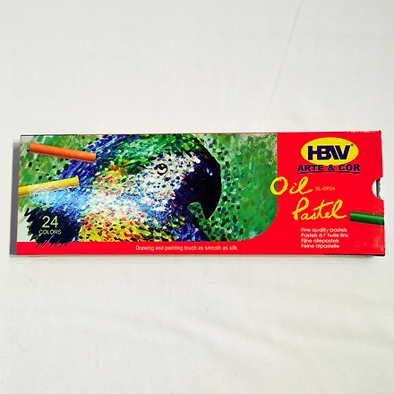 Hbw Arte &amp; Cor Oil Pastel 24'S-24S-4