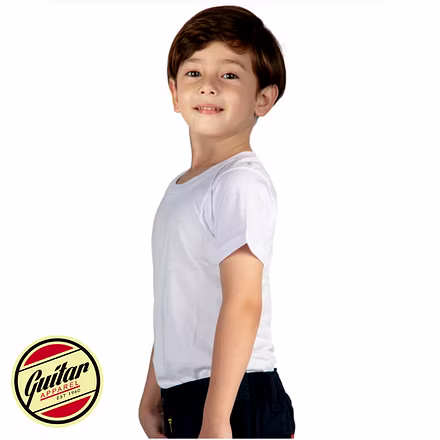 Guitar T-shirt Skipper White-34-White-100% Cotton-1