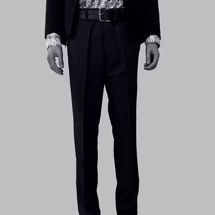 Myth Office Dress Slim Fit Solid Pants for Men-11446332