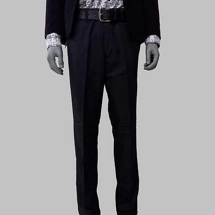 Myth Office Dress Slim Fit Solid Pants for Men-11446333