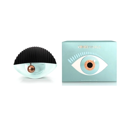 Kenzo World Women Eau De Parfum Spray 50ml-50ml-Woody Floral-Blue-1