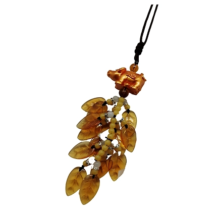 Hanging Ox with Cetrin Leaves-11599597