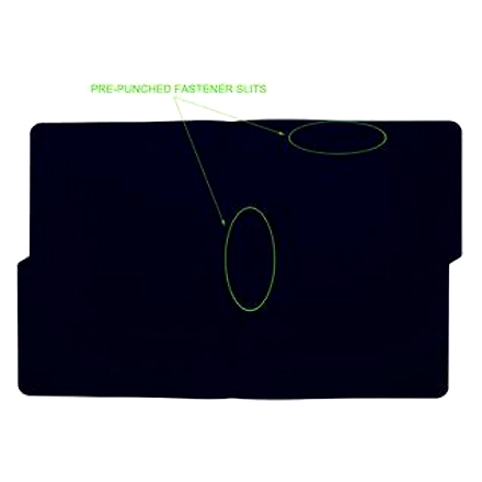 Evo Plastic Folder Short-Black-1