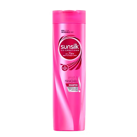 Sunsilk Shampoo Smooth and Manageable-180ml-Pink-1