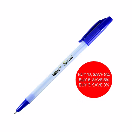 HBW Slim Ballpen Blue-1 pc.-1