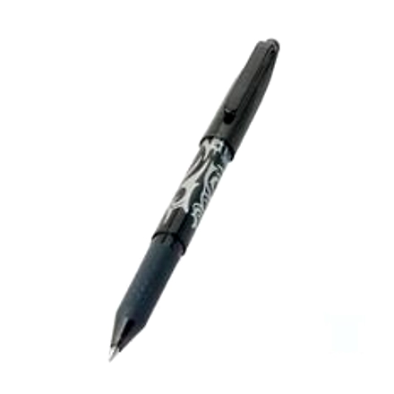 Pilot Frixion Roller Ball Pen Black-6 pcs.-2