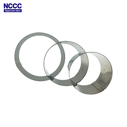 Koopman Bake Ring Set 3 Piece Circle HS-Circle-Stainless Steel/Aluminum-1