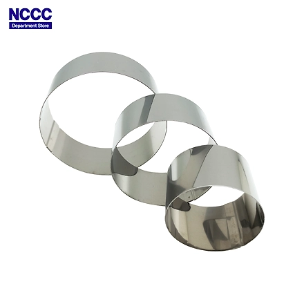 Koopman Bake Ring Set 3 Piece Circle HS-Circle-Stainless Steel/Aluminum-2