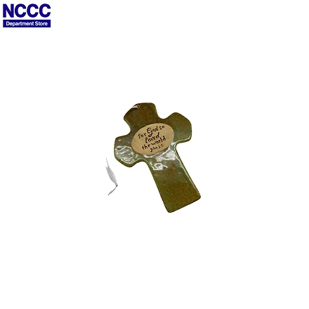 Christmas Hanging Cross-MULTICOLOR-1