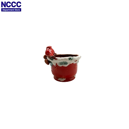 Ceramic Bird Pot-MULTICOLOR-2