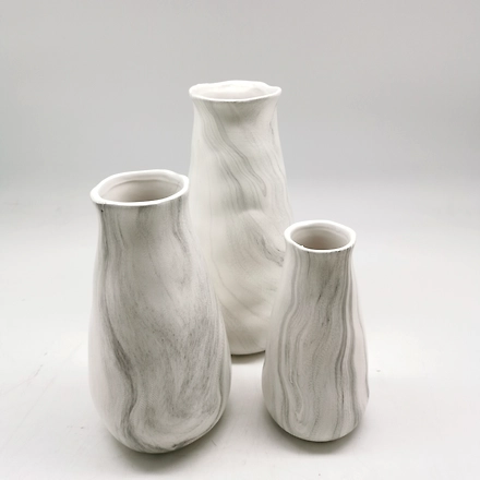 Home Décor White Cermic Vase HS-11554471