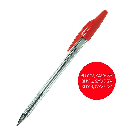 HBW 9801 Ballpen Red-11021804